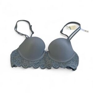 Blue Lace Demi Bra Aerie